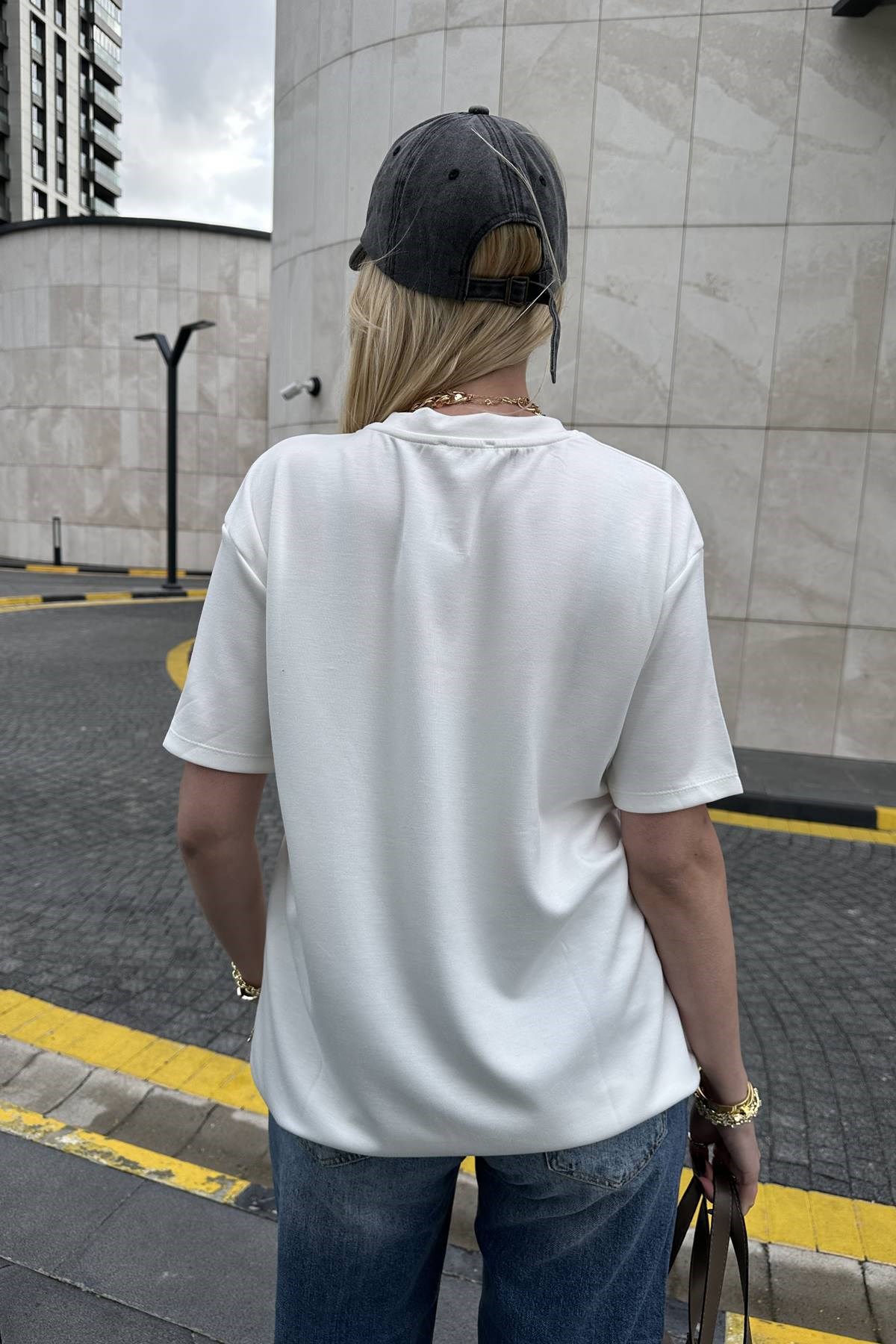 BİSİKLET YAKA MODAL TSHIRT