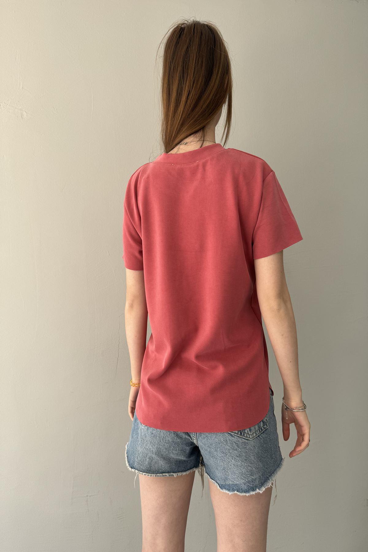BİSİKLET YAKA MODAL TSHIRT