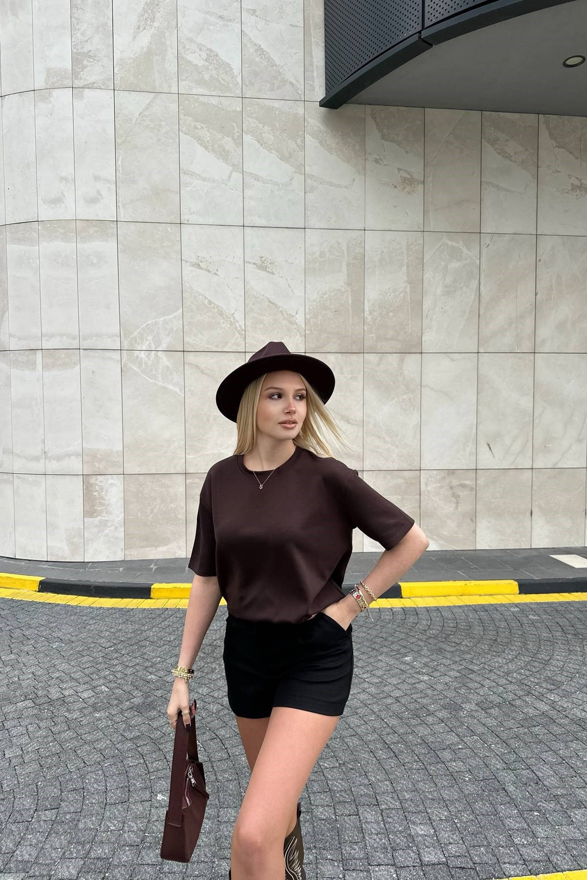 BİSİKLET YAKA MODAL TSHIRT