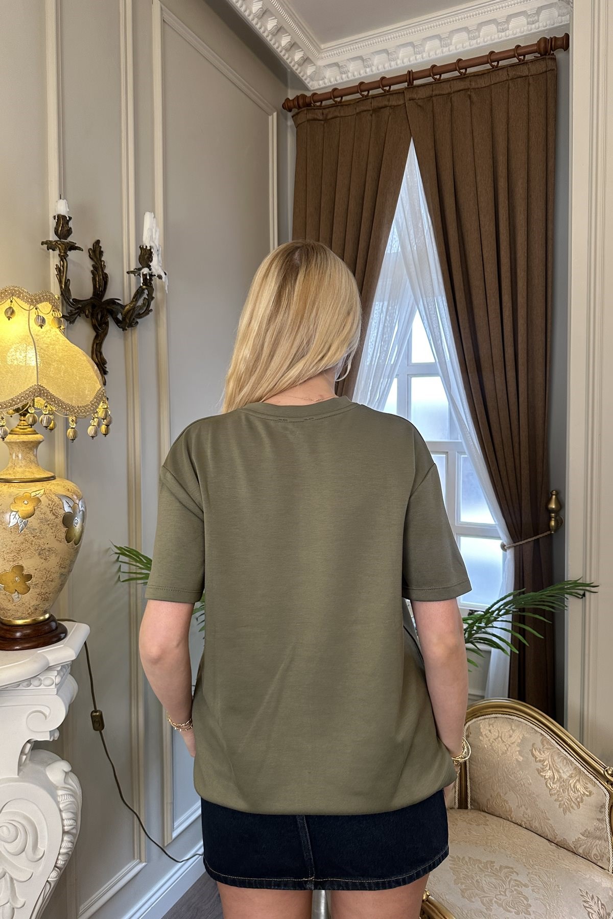 BİSİKLET YAKA MODAL TSHIRT
