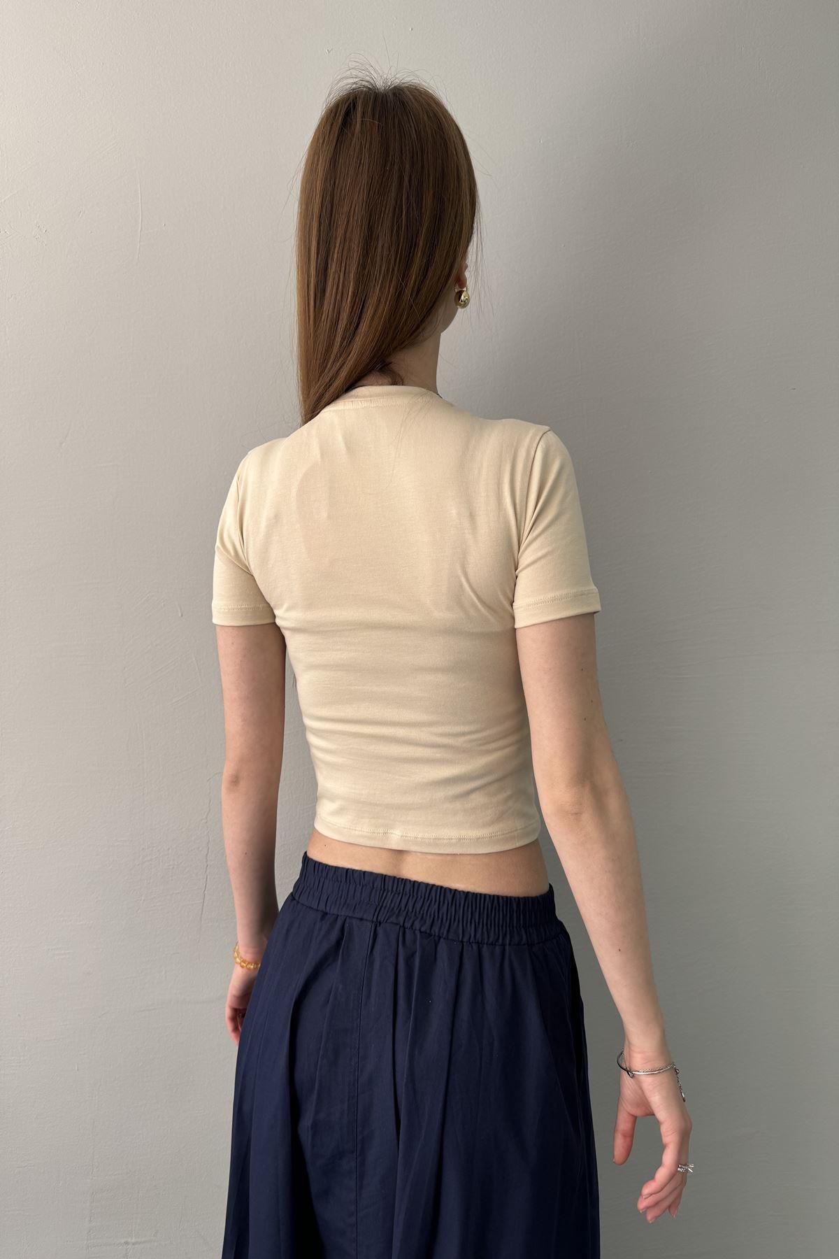 BİSİKLET YAKA TSHIRT