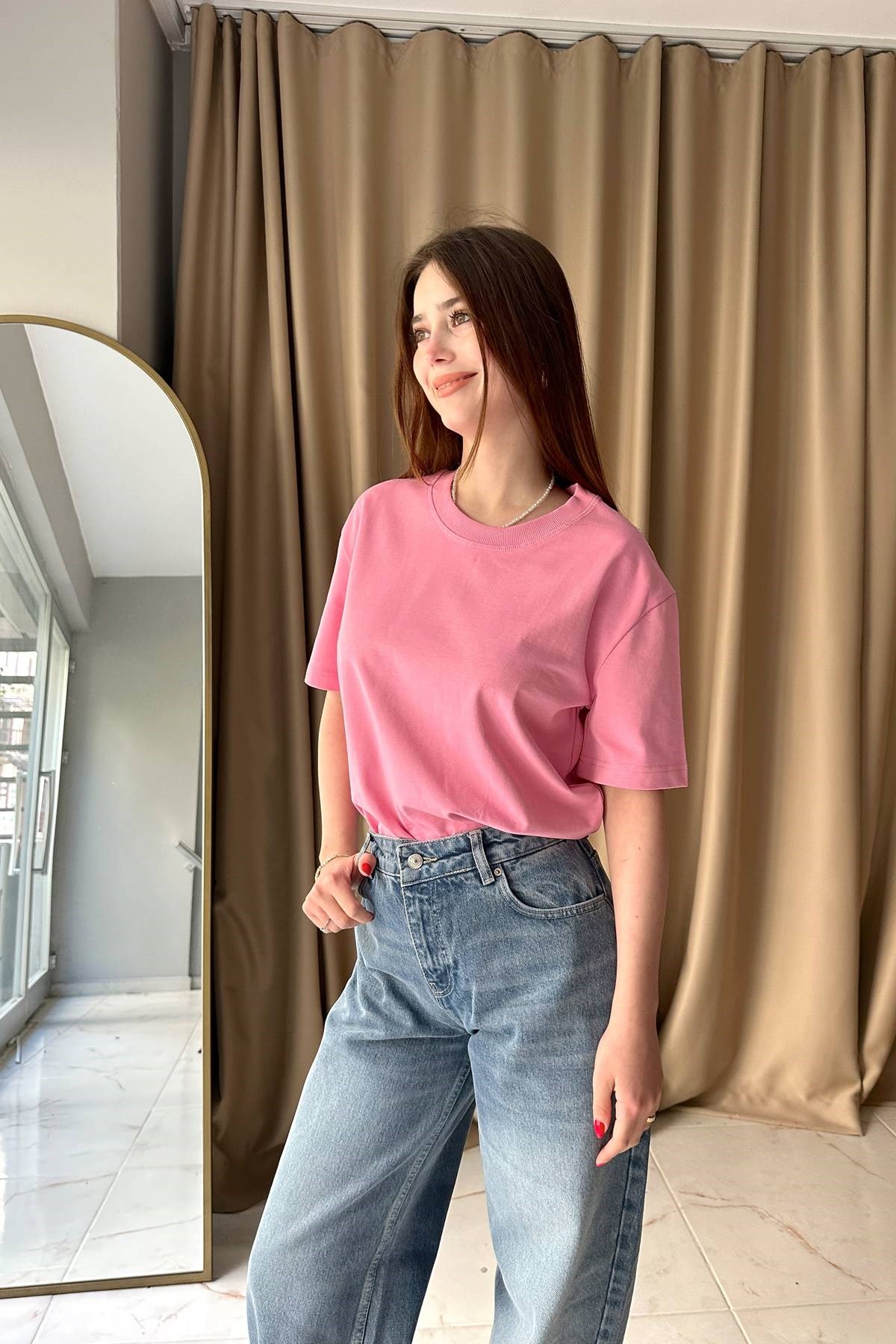 BİSİKLET YAKA TSHIRT