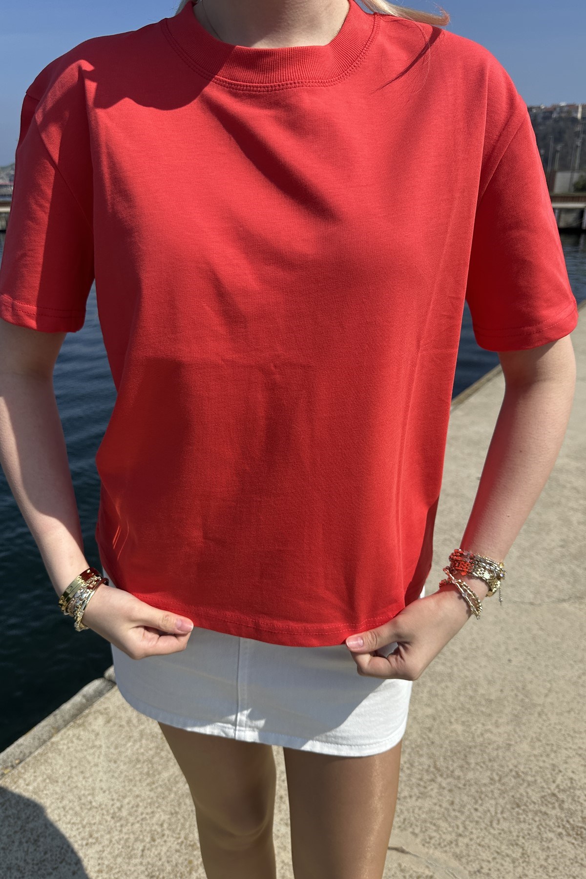 BİSİKLET YAKA TSHIRT