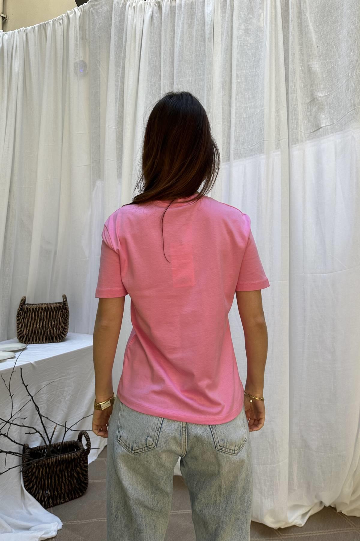 BİSİKLET YAKA TSHIRT