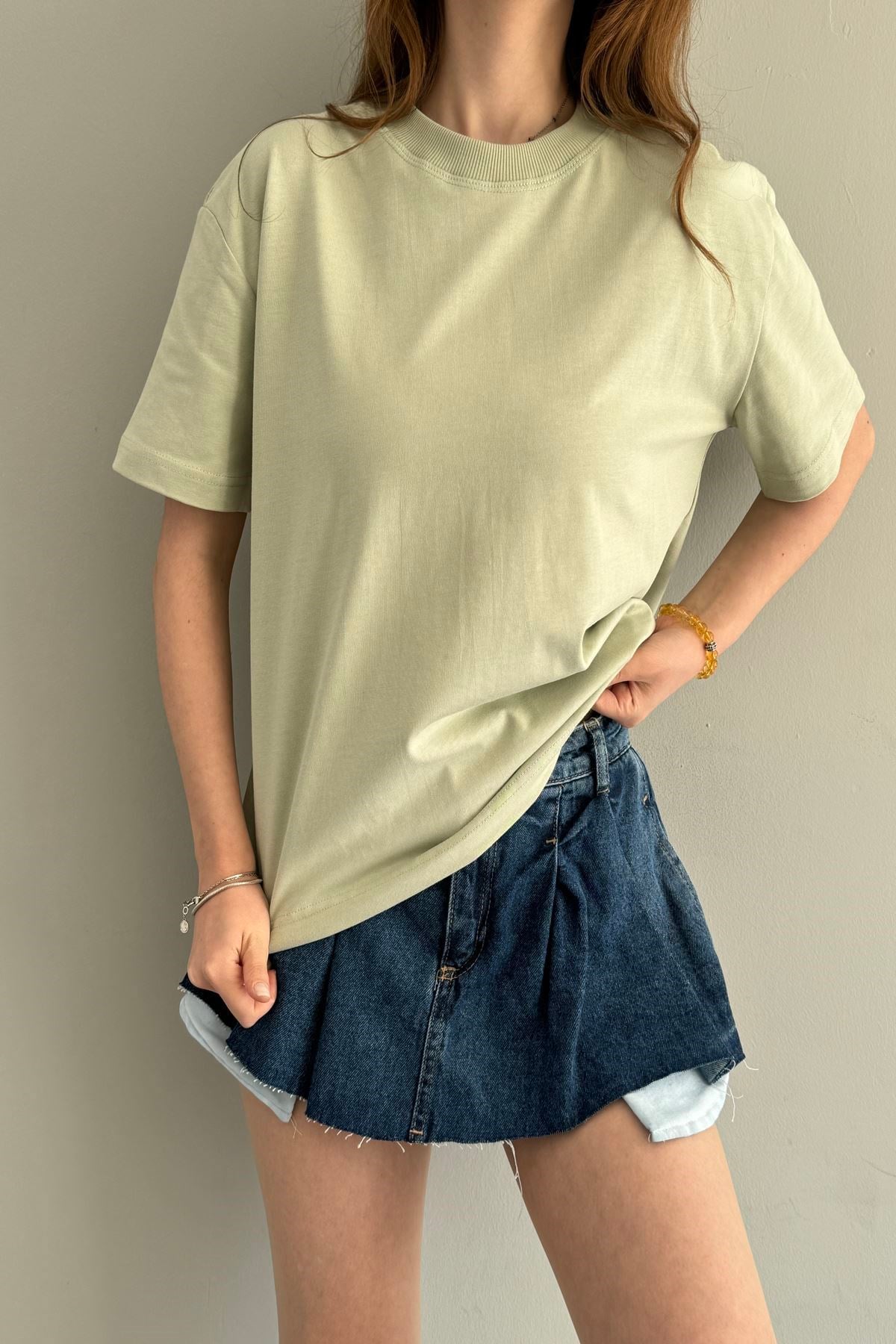BİSİKLET YAKA TSHIRT