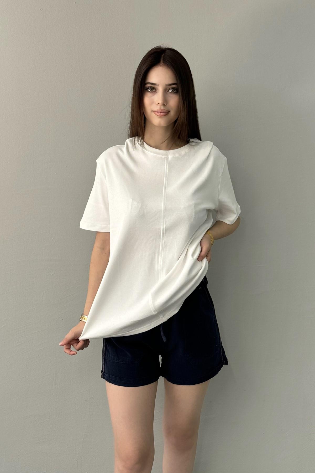 DİKİŞ DETAY TSHIRT