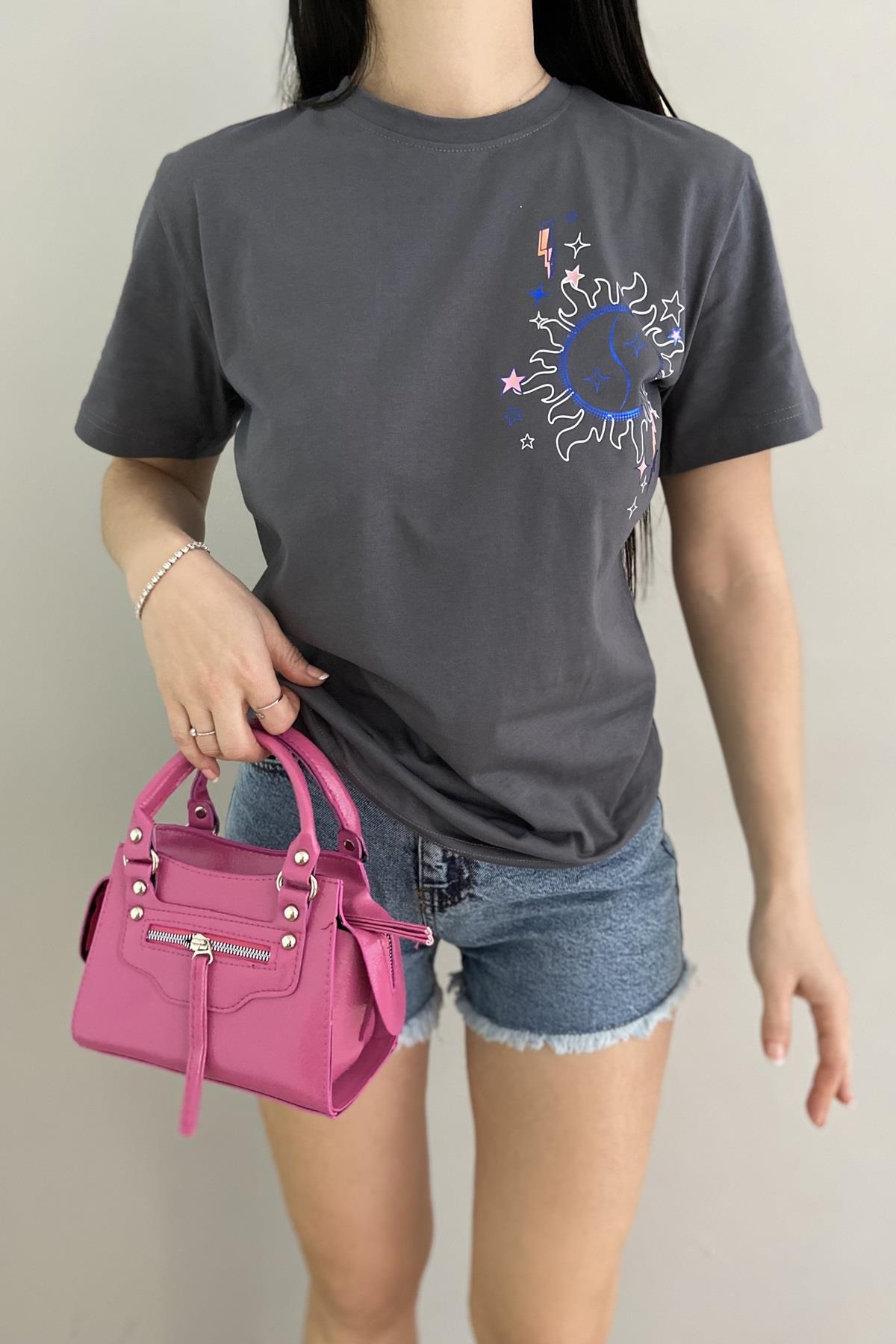 GUNEŞ BASKILI TSHIRT