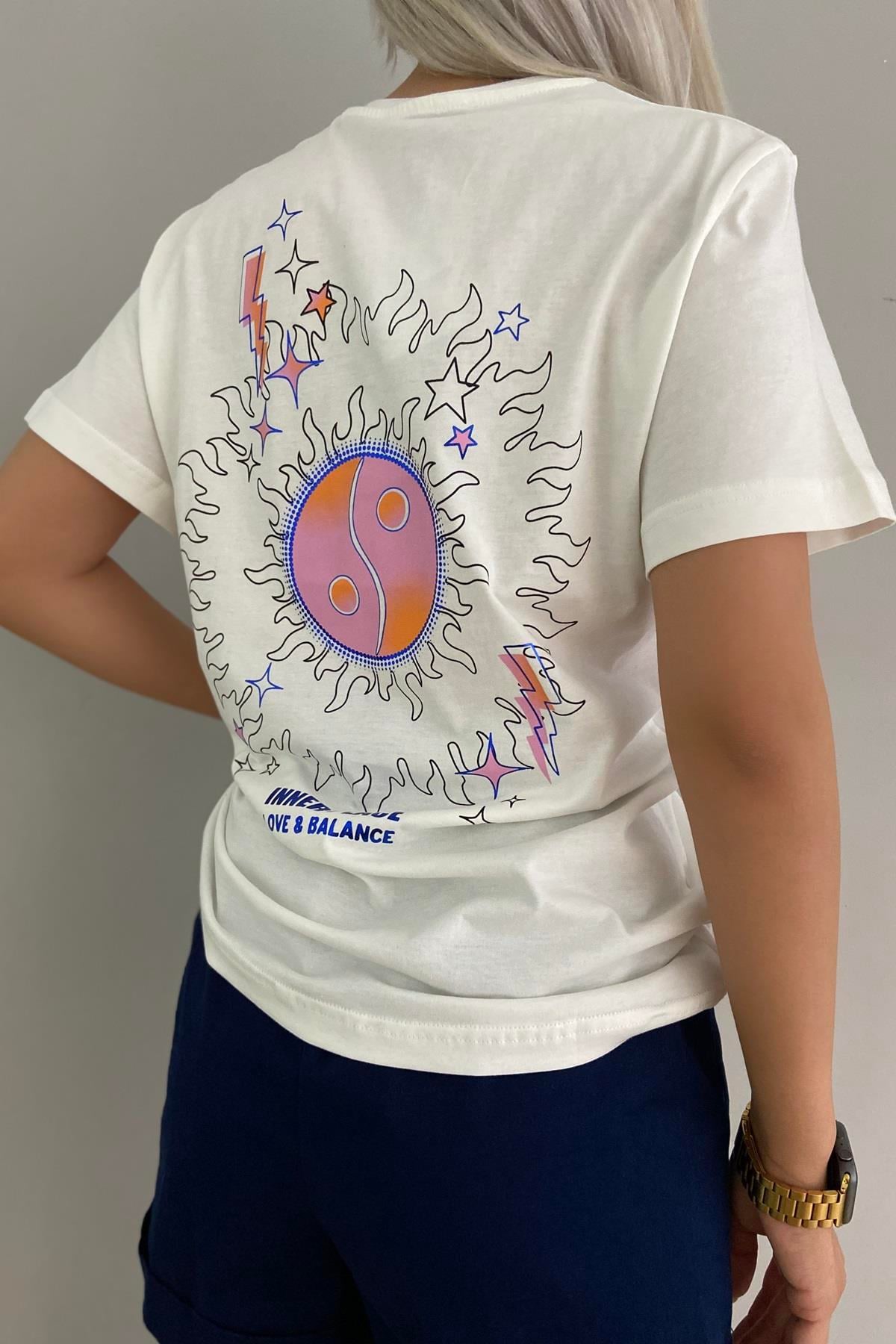 GUNEŞ BASKILI TSHIRT