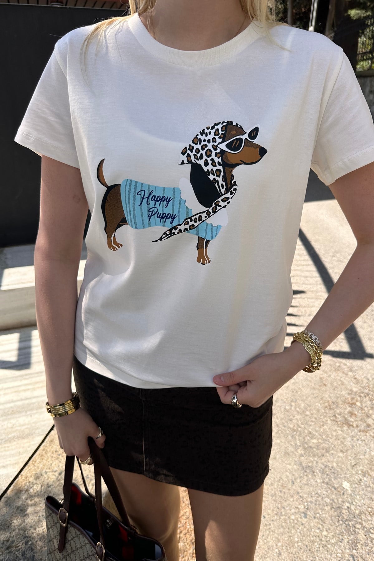 KÖPEK BASKILI TSHIRT