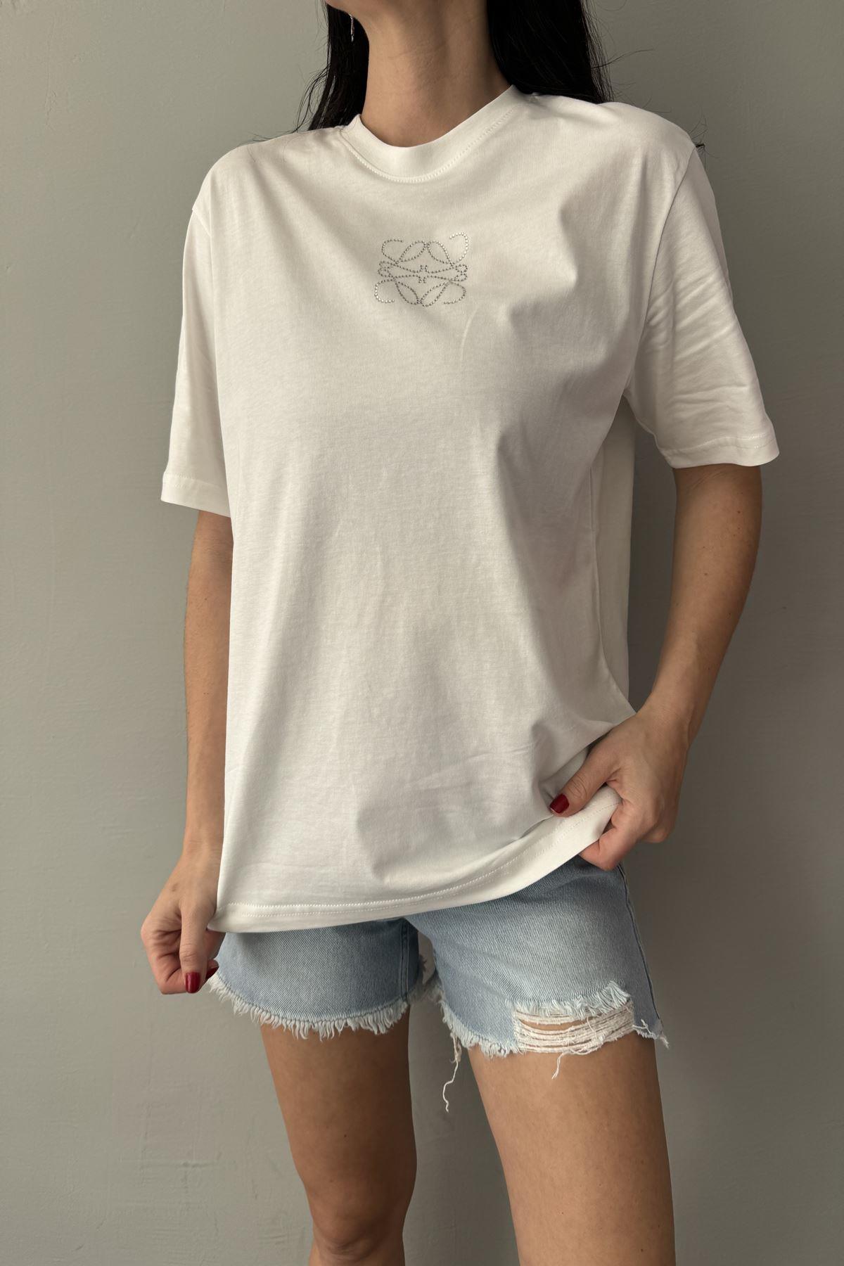 NAKIŞ DETAY TSHIRT