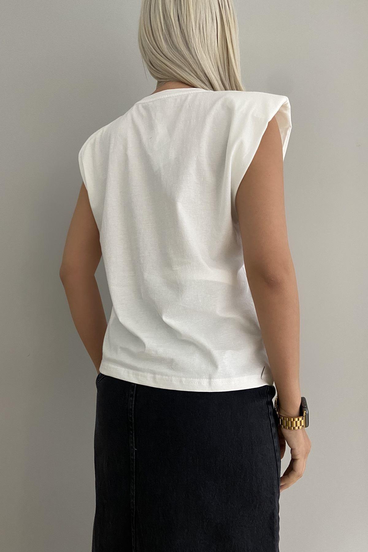 NAKIŞ DETAY TSHIRT