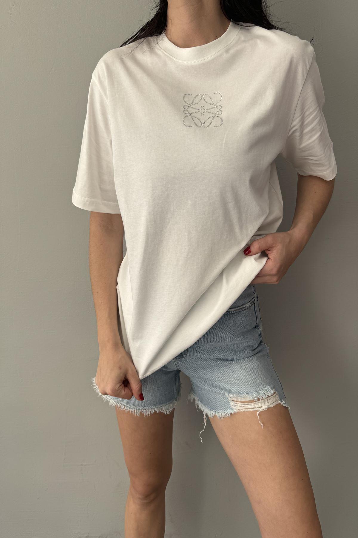 NAKIŞ DETAY TSHIRT
