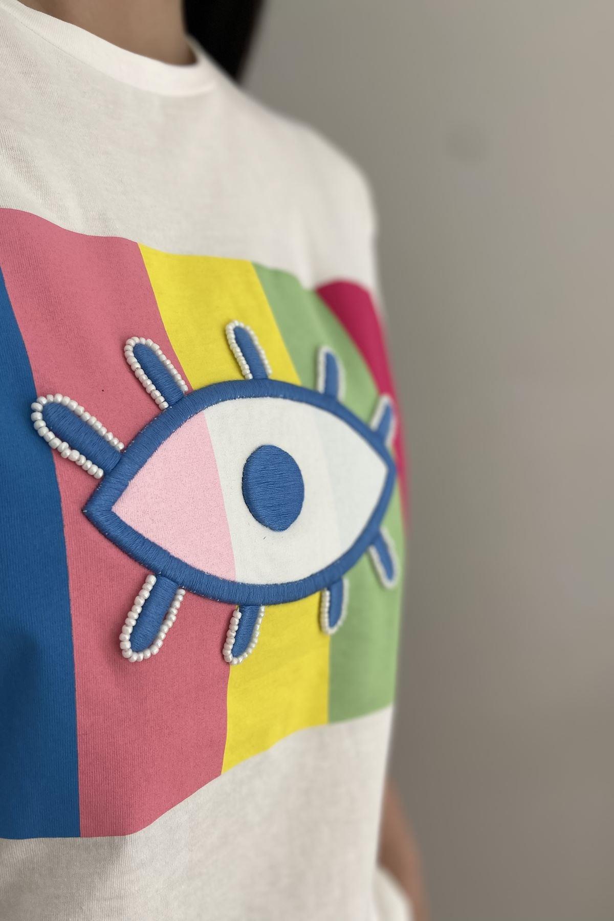 TAŞ DETAY TSHIRT