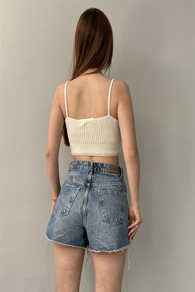 CROP TRIKO BÜSTİYER