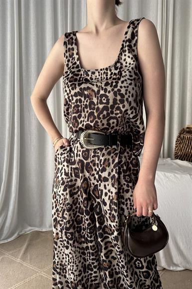 LEOPAR DESENLİ ATLET