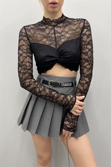 DANTEL CROP BLUZ