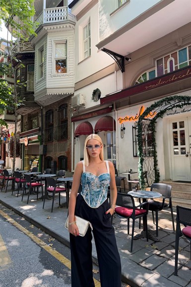 DESENLİ KORSE