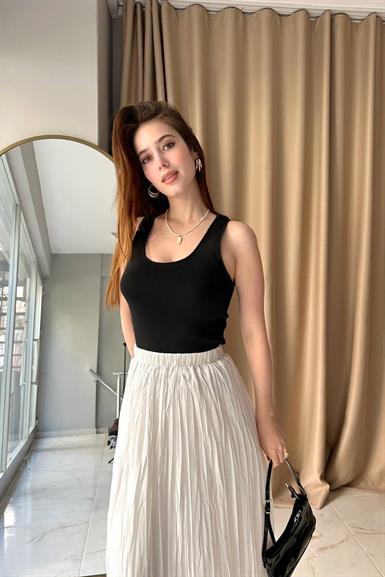 KALIN ASKILI BASİC TRIKO BLUZ