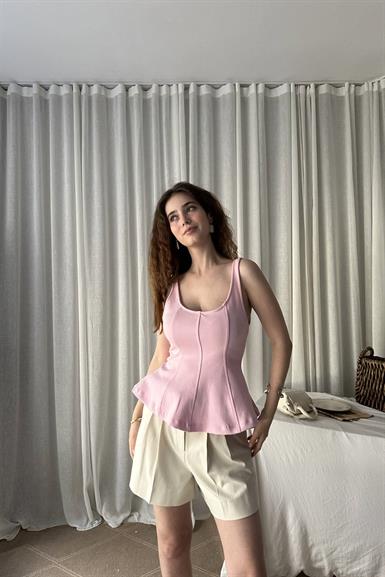 KALIN ASKILI PEPLUM BLUZ