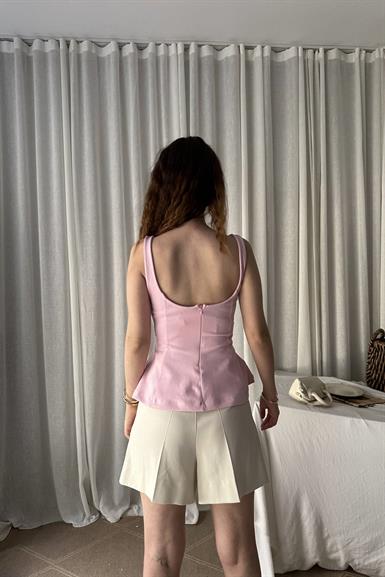 KALIN ASKILI PEPLUM BLUZ