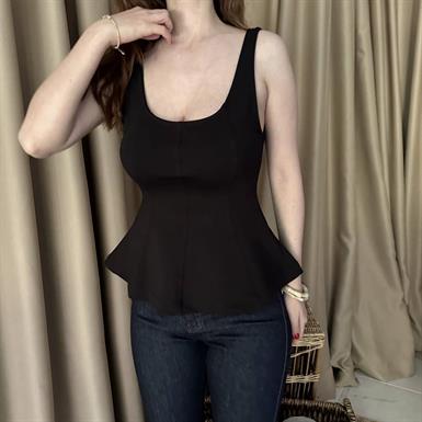KALIN ASKILI PEPLUM BLUZ