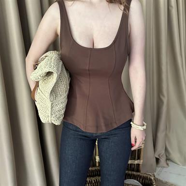 KALIN ASKILI PEPLUM BLUZ