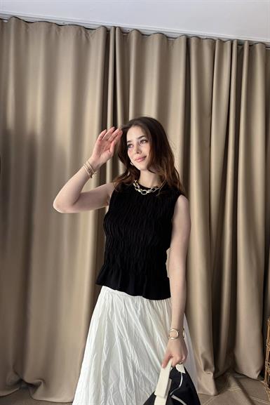 KOLSUZ CROP BLUZ