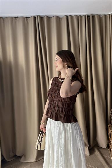 KOLSUZ CROP BLUZ