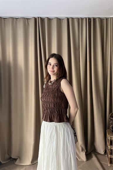 KOLSUZ CROP BLUZ