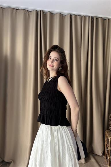 KOLSUZ CROP BLUZ