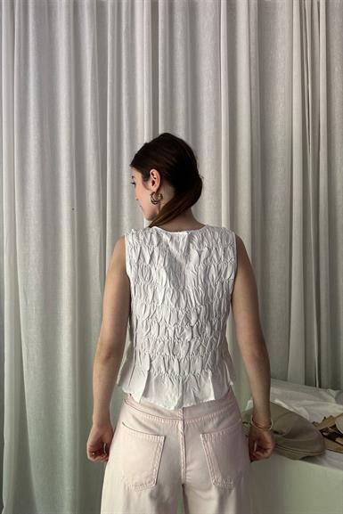 KOLSUZ CROP BLUZ