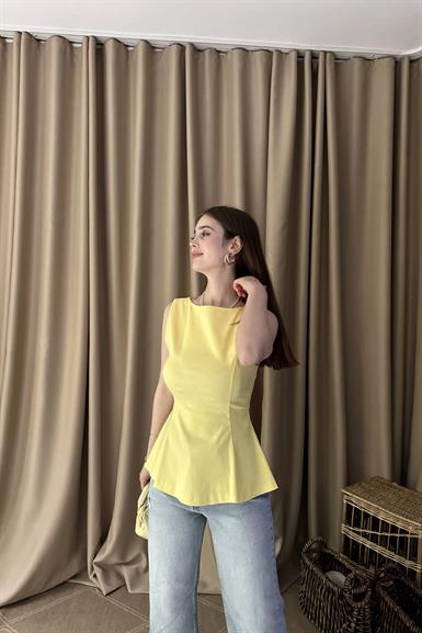 PEPLUM BLUZ