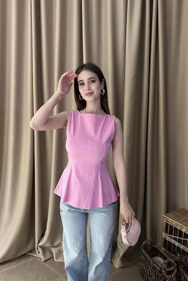 PEPLUM BLUZ