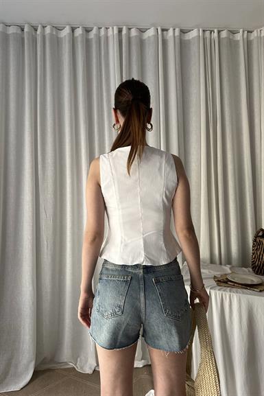 PEPLUM KORSE TOP