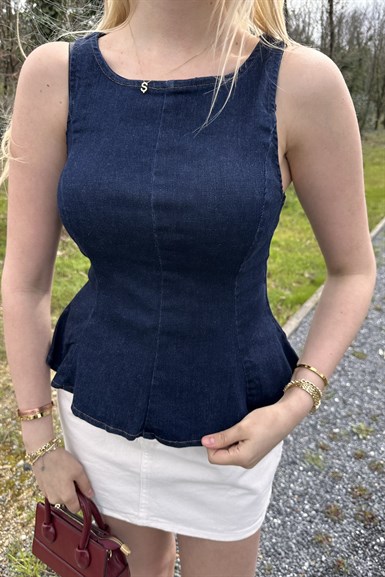 PEPLUM KOT BLUZ