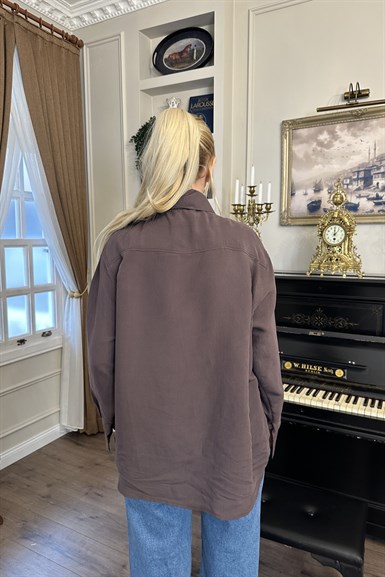 YAKA BAĞLAMA DETAYLI BLUZ