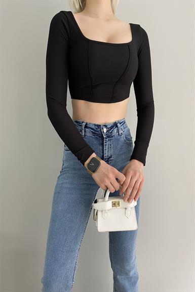 KORSE BİYELİ CROP BADY