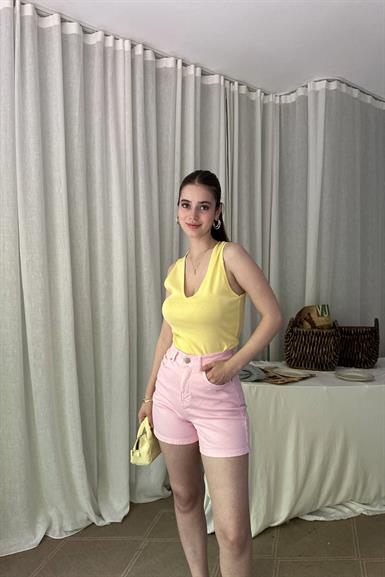 V YAKA KOLSUZ TOP