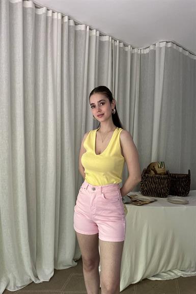 V YAKA KOLSUZ TOP