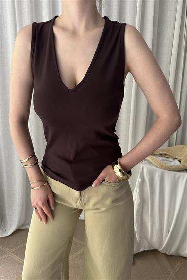 V YAKA KOLSUZ TOP