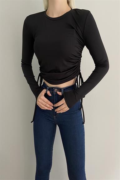 YANI BÜZGÜLÜ UZUN KOLLU BADY