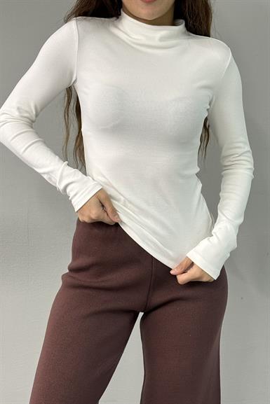 YARIM BALIKÇI YAKA TOP