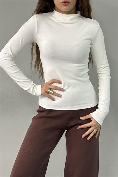YARIM BALIKÇI YAKA TOP