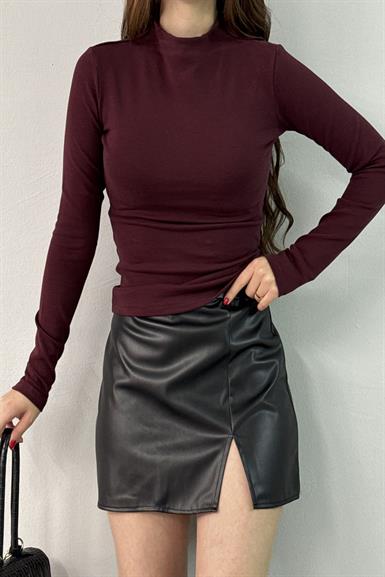 YARIM BALIKÇI YAKA TOP