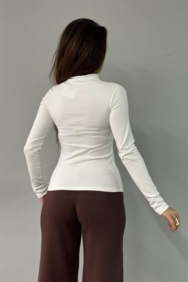 YARIM BALIKÇI YAKA TOP