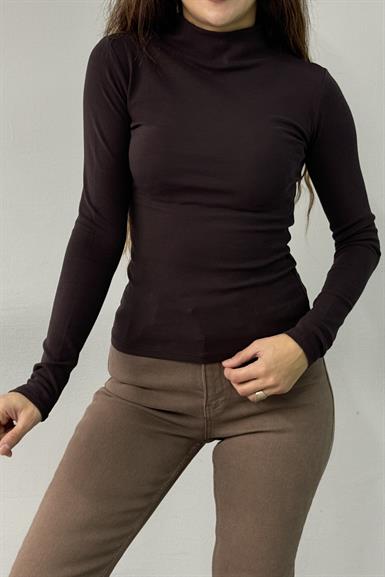 YARIM BALIKÇI YAKA TOP