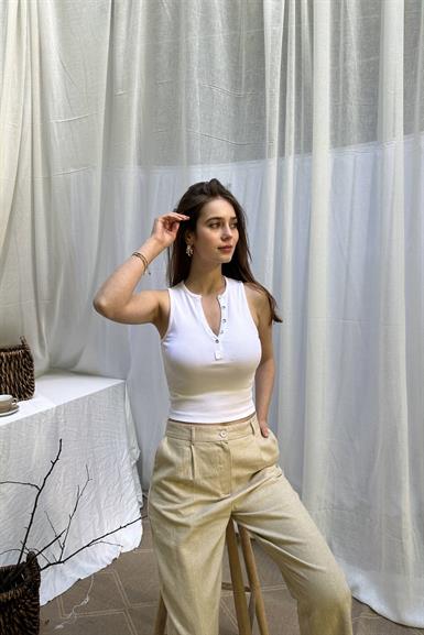 YIKAMA EFEKTLİ CROP TOP