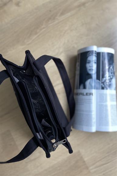 TOTE BAG BASKILI KANVAS ÇANTA
