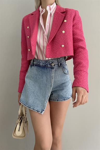CROP TÜVİT CEKET
