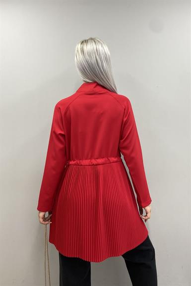 ETEĞİ PİLİSE DETAYLI CEKET
